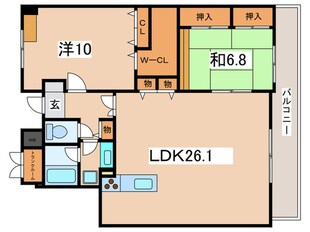 帝塚山松寿庵の物件間取画像